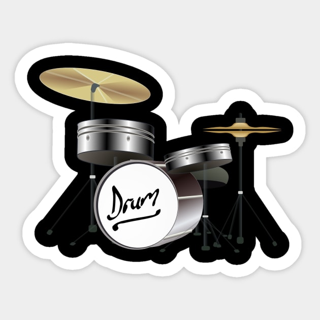 drums Sticker by magamarcas